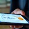 Business leader using digital HR dashboard